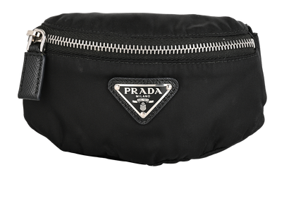 Prada Armband Pouch, &pound;225, Accessories, Black, Nylon, Front view